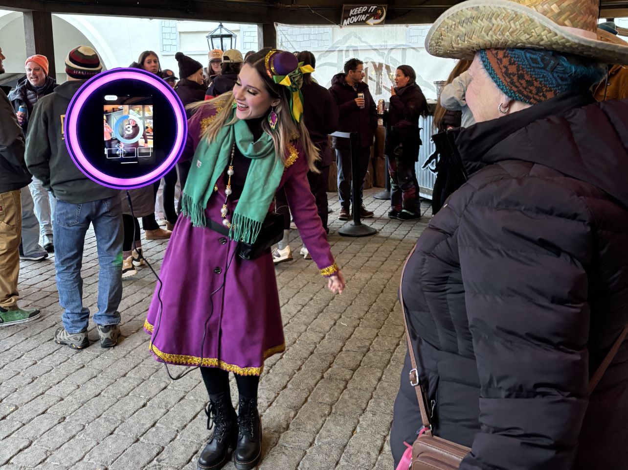 Party entertainment atmosphere